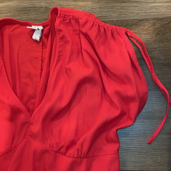 Ava & Viv Midi Dress - Red - Size X - Picture 3 of 3